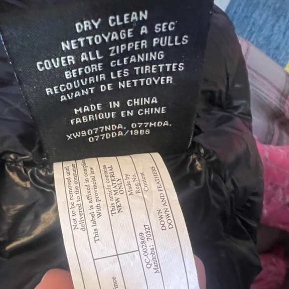 SAM NY black down women’s vest XS - Picture 10 of 12